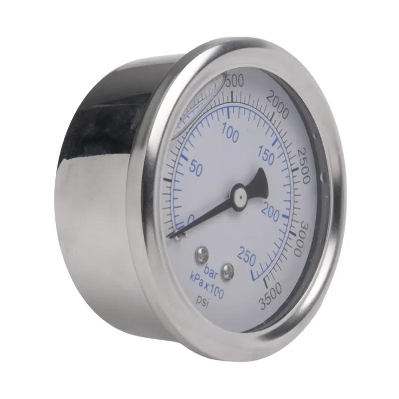 Axial Seismic Pressure Gauge Sophie Sff Back Connected Vacuum Gauge Seismic Water Pressure Hydraulic Oil Pressure Gauge