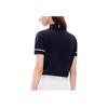 Fila Golf Sports Casual Stretch Short Sleeve Polo Shirt Women Tops Legendary-Blue A11W225133FNV