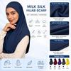Soft Fabric Pullover Hijab Full Coverage Women Hijab Scarf New Instant Turbans  Daily Wear