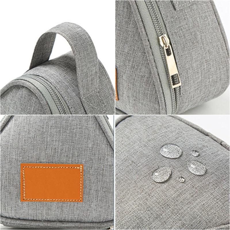Practical Small Portable Ice Bags Fashion Waterproof Cooler Bag Lunch Leisure Picnic Pouch Food Bag Food Thermal Bag 24BD