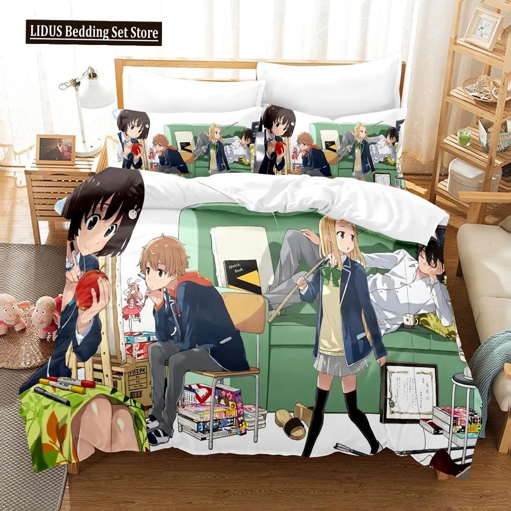 

3D The This Art Club Has A Problem Комплекты постельного белья Пододеяльник с наволочкой Твин Полный комплект постельного белья Queen King Пододеяльник EU Single 135x200cm