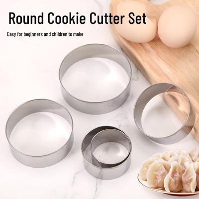 430 Stainless Steel Multi-Use Mold for Dumplings, Cookies, Rice Balls, and Cakes