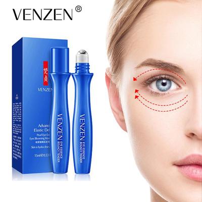 Hyaluronic Acid Rolling Eye Serum Anti-Aging Remove Puffiness Dark Circles Eye Bags Nourishing Moisturizing Eye Care Solution