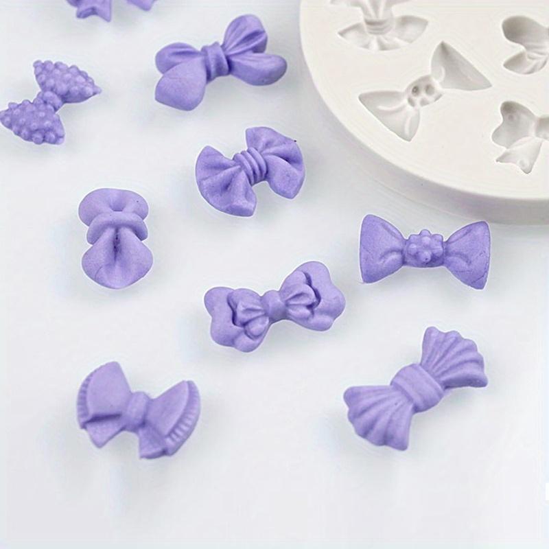 1 buc. Fundițe Mulate Silicon Fondant Bomboane de Zahăr Cake Pop Fundă Mulate Artizanale pentru Decorarea DIY a Torturilor