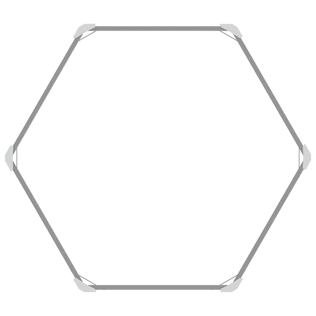 Garden Raised Bed Brown 129 X 129 X 77 Cm Galvanized Steel