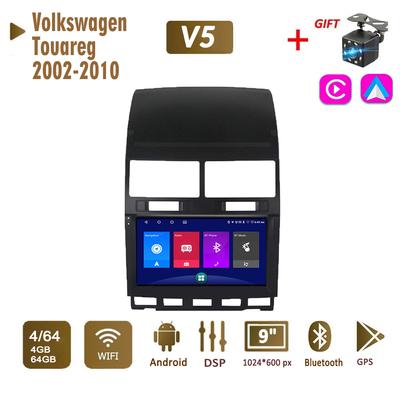 Android Car Radio Stereo for Volkswagen Touareg 2002-2010 2 Din Multimedia Carplay Navigation Autoradio GPS WIFI Head Unit 4+64GB