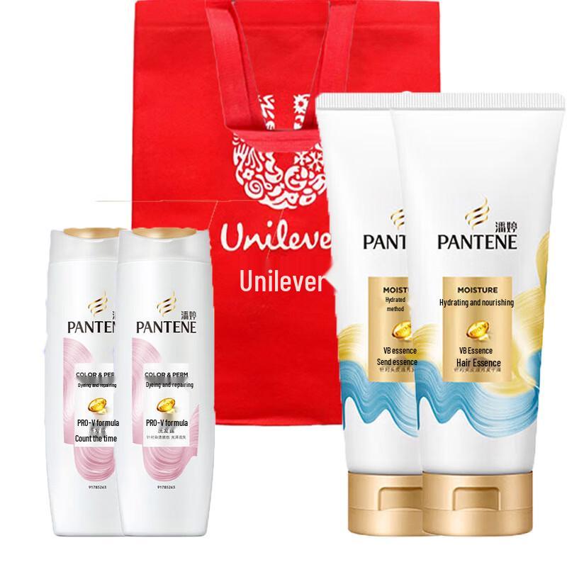 Набор: Шампунь Pantene PRO-V для окрашенных и поврежденных химической завивкой волос и Увлажняющий кондиционер