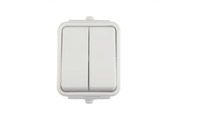 Cedar Łącznik Świecznikowy Hermetyczny Ip44 10A Biały Wnt-500C01 Wnt500C01