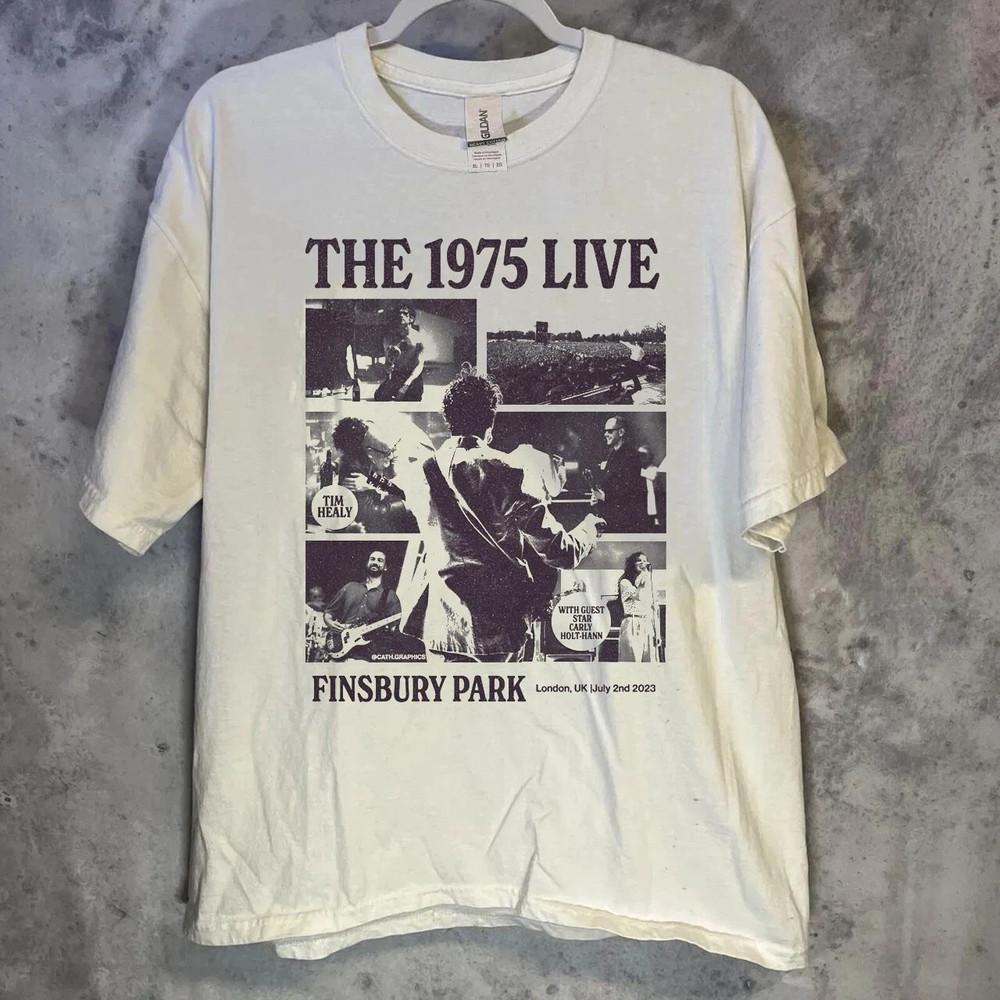 Футболка унисекс The 1975 Белая Все размеры S-5XL K704 Футболка унисекс XXL