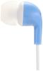 ELECOM CN300 Stereo In-Ear Headphones, Blue, EHP-CN300ABU1, Offers Well-Balanced Sound Quality and Crisp Bass