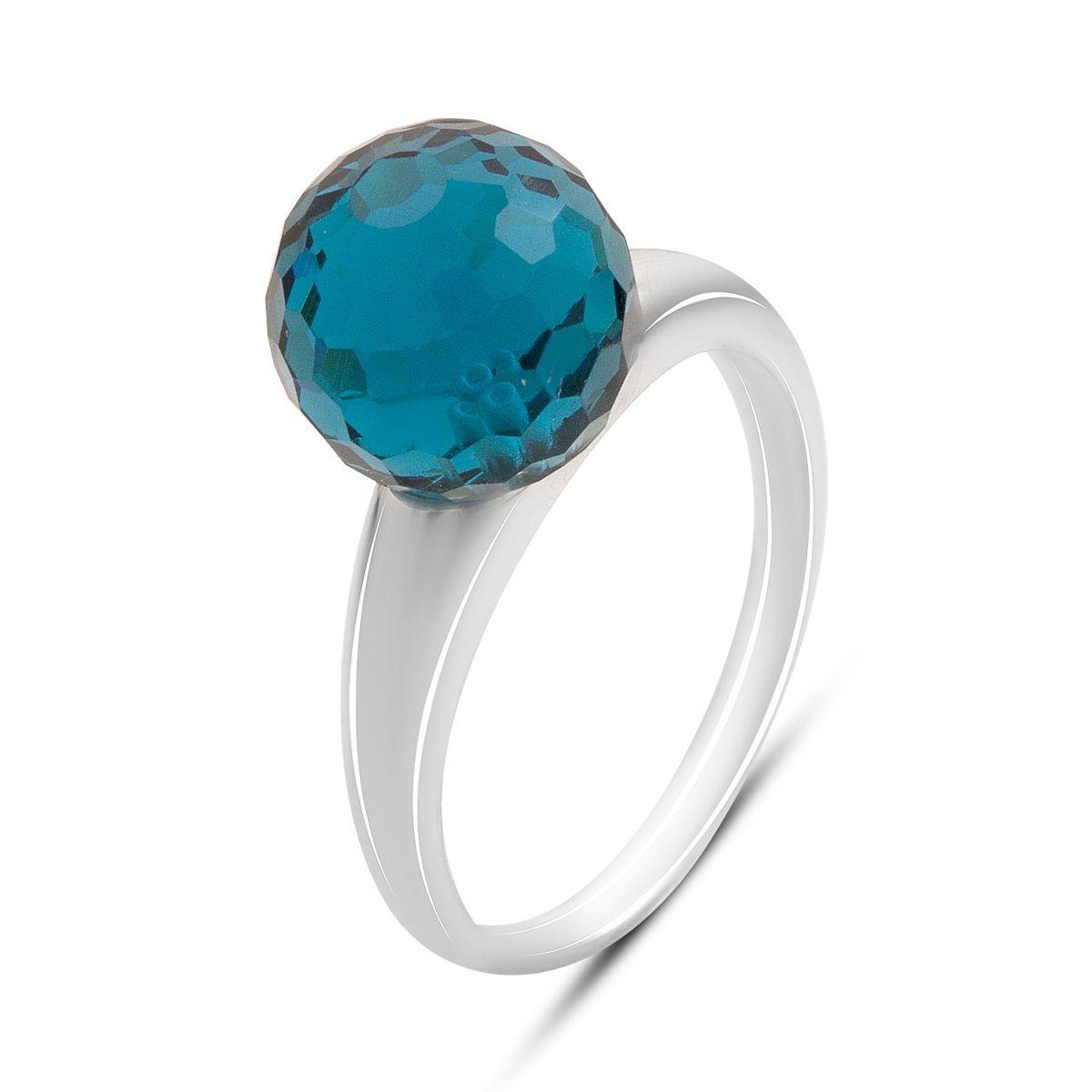 

Silver ring with cubic zirconia, product weight 3.81 g (2184744) 17.5 білий