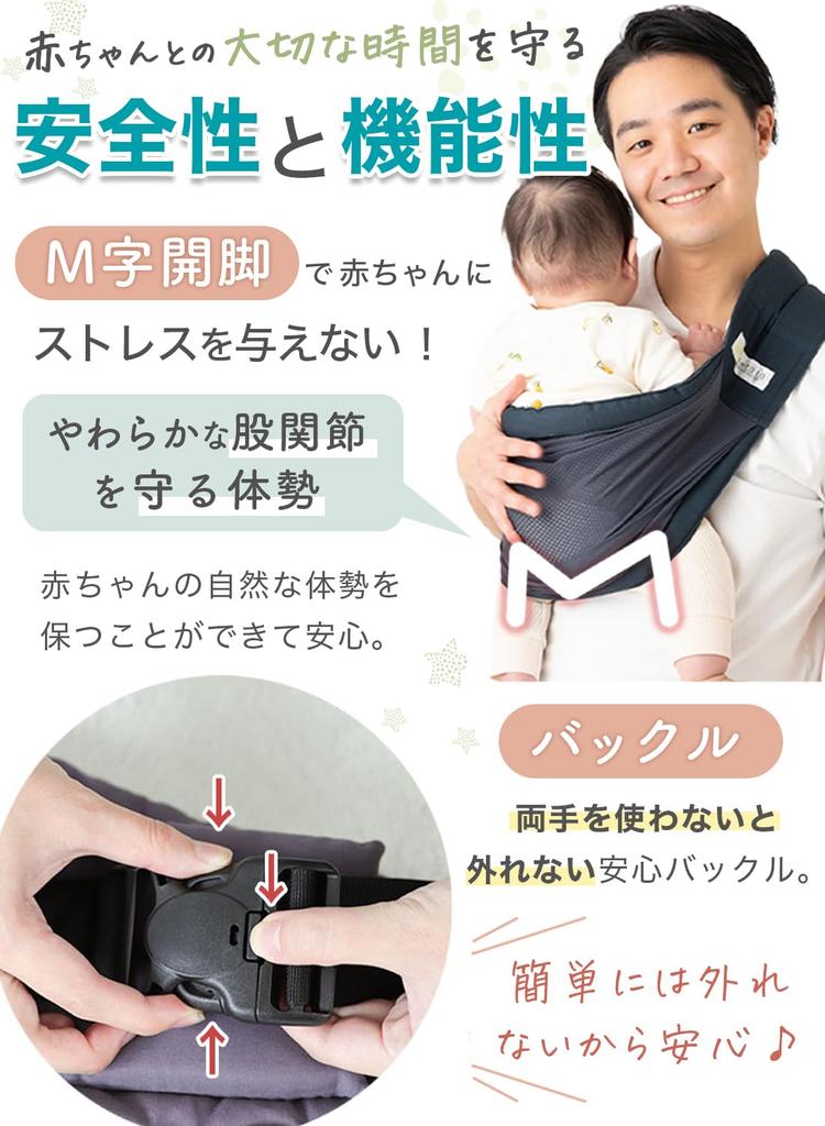 Keratta Mesh Baby Baby Carrier for Newborns and As Your Baby for Side Carrying Dark u-sling Sling, 6-Way Grows, (n. Navy/Mesh)