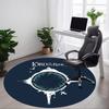 1pc Lord of the Rings Office Round Area Rug, Under Office Chairs Bedroom Living Room Home Decor A0926039