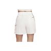 Nike Sportswear Swoosh Woven Shorts With Large Logo And High Waist Women Bottoms White DM6753-030