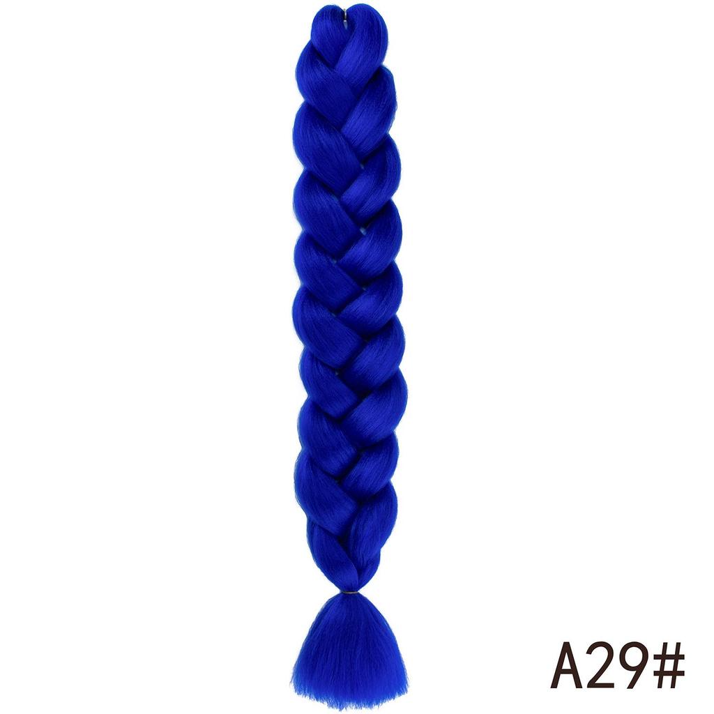 41 Inch 165g Ultra Long Jumbo Braid Hair Synthetic Colorful Braiding Hair Extensions for African Braids Women DIY Hairstyle