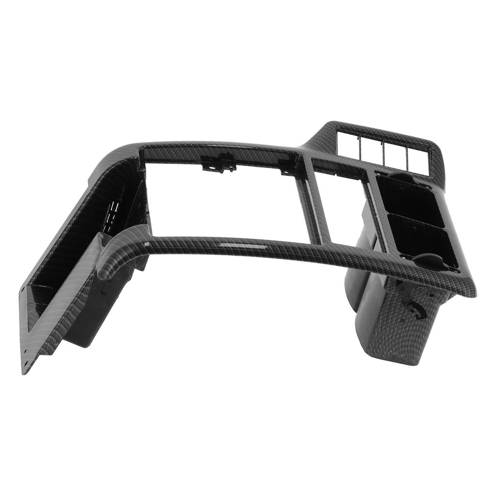 Armaturenbrett A C Lüftungsgitter Mittelkonsole Zierleiste 6N1858071A Kohlefaser-Stil Passend für Seat Ibiza II 2