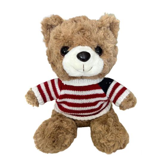 

Teddy Bear Plush Toy with Hoodie Soft Stuffed Animal for Christmas Gift Cartoon Huggable Plush Doll for Kids