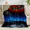 1PC Warcraft Game Flannel Blanket Gift, Suitable for Both Men And Women, Soft Ideal for Beds And Sofa, Birthday Or Christmas Gift