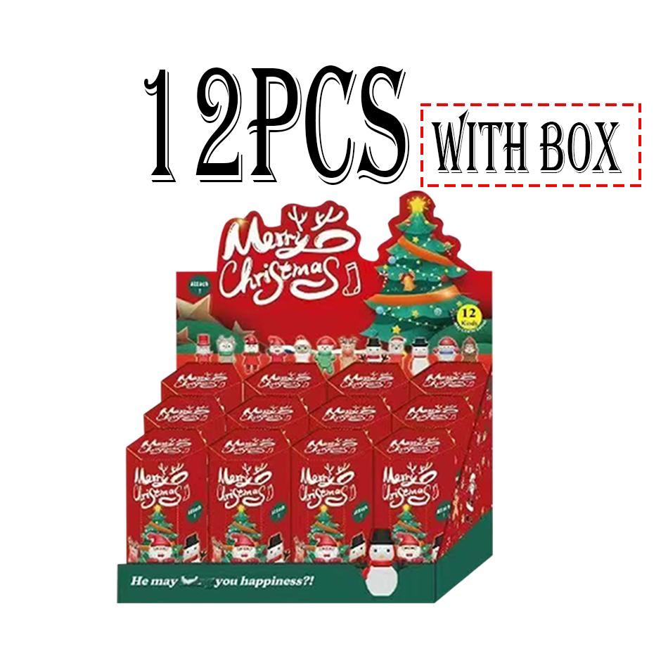 New S Angel Christmas Party Series Blind Box Snowman Doll Santa Claus Mystery Box Birthday Christmas Gift Surprise Toy