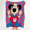movie U Underdog Throw Flannel Throw Blanket Suitable for Sofa Living Room Bedroom