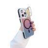 Applicable to Apple 16promax chameleon magnetic mobile phone case lens holder iPhone15 anti-skid strip protective case