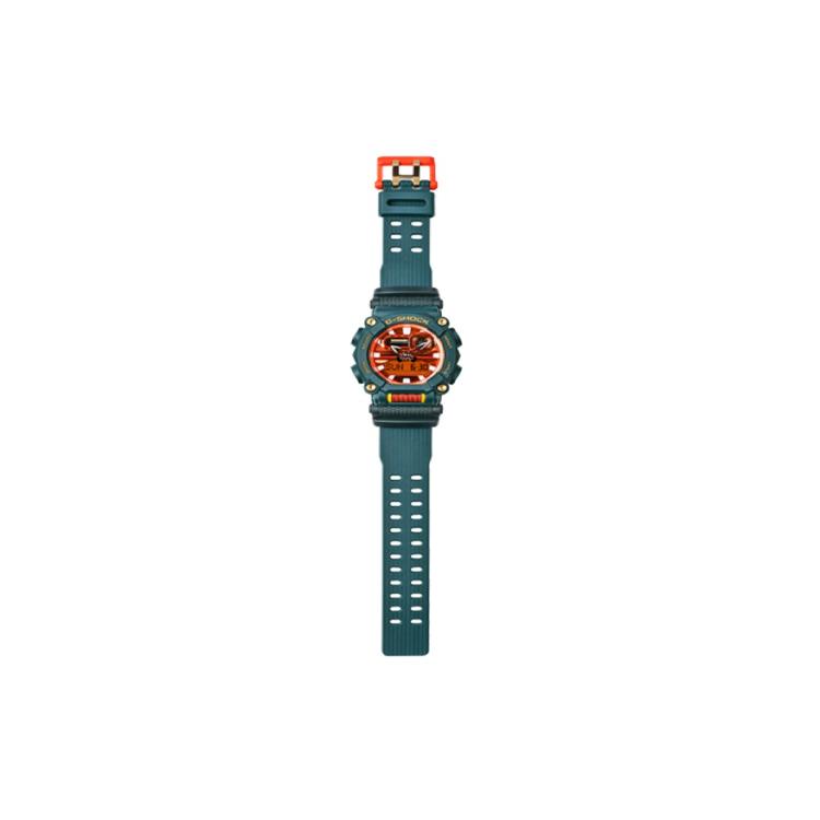 Casio Men Liquid Crystal/Analog Dual Display Series Red Watch GA-900DBR-3A GA-900DBR-3A