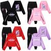 Kpop Demon Hunters Girl Child Hoodie Sweatsuit With Soft Cotton Fabric For Active Play