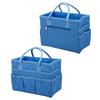 Craft Organizer Bag 10 Pockets Oxford Fabric Spacious Arts and Crafts Storage Teacher Stationery Sewing Gardening Tool