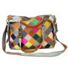 Rindsleder Bunte Kontrastfarben Nischendesign Ledertasche Personalisierte Trendy Tasche Damenhandtasche Schultertasche Damentasche