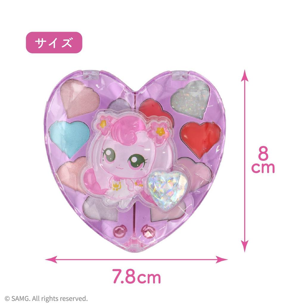 Shobido Secret Tini Pin Sparkly Heart Compact Cosmetics Catch! Kids'