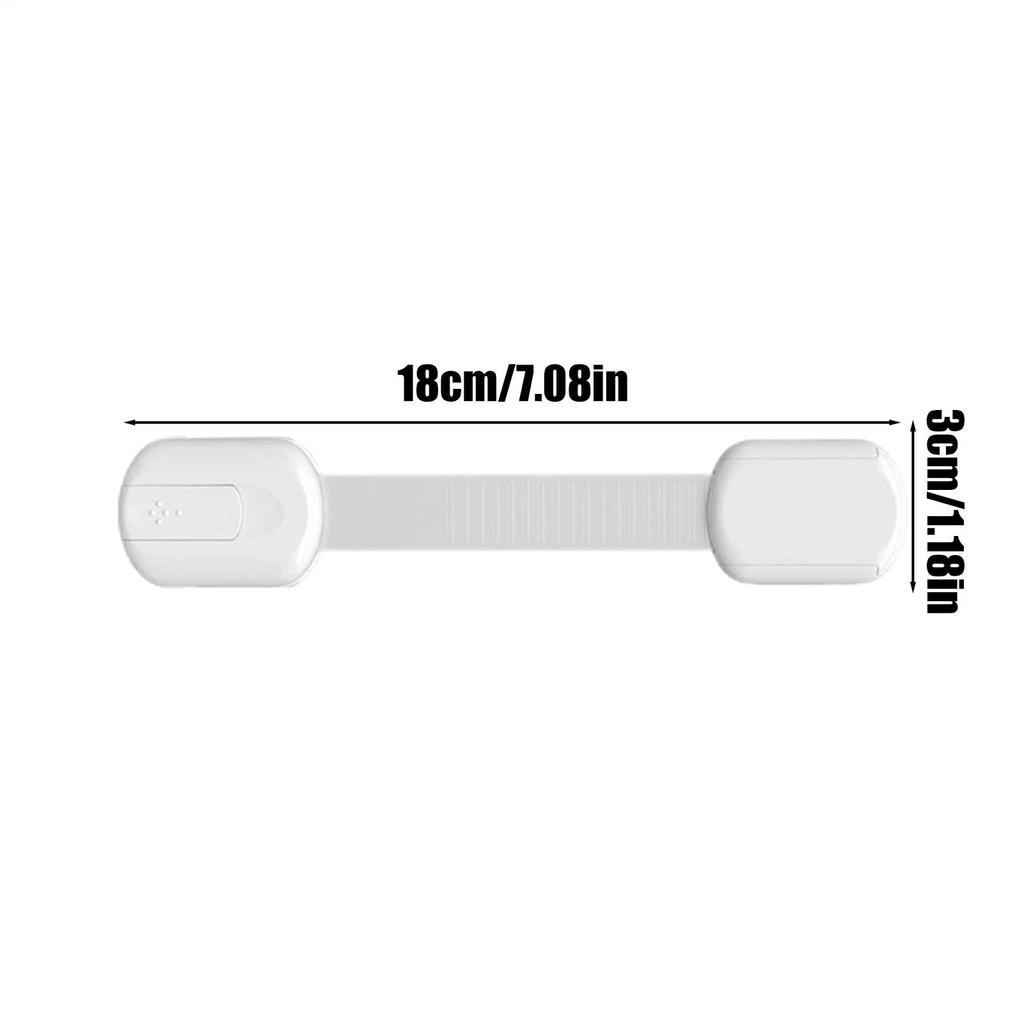 8Pcs Home Baby Safety Locks Multifunctional Drawer Lock Baby Proof Cabinet Locks Child Safety Door Locks Baby Protection