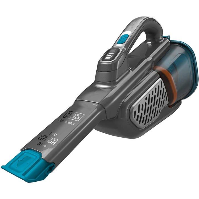TECHSALES BLACK+DECKER BHHV520BF-QW Aspirateur &agrave; main sans fil - 40 Airwatts - 18 V - 2 Ah - Capacit&eacute; du bol : 500 ml - Bas BHHV520BF-Q