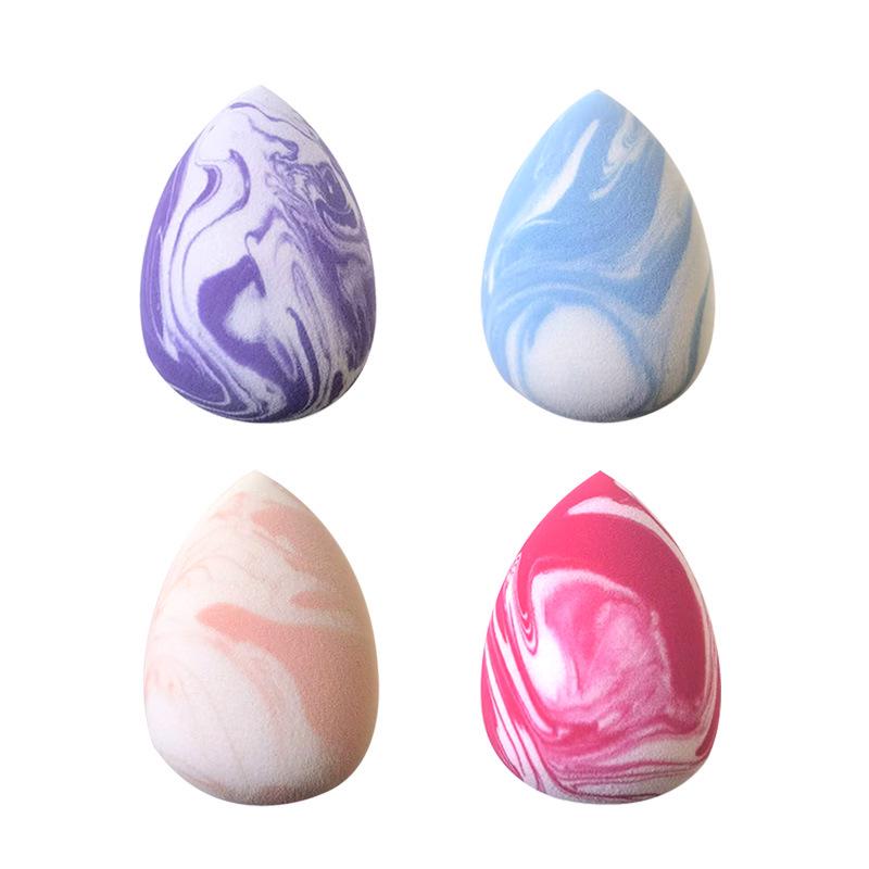 

Двухцветный спонж для макияжа: Двойного назначения, без латекса, супермягкий для влажного и сухого нанесения