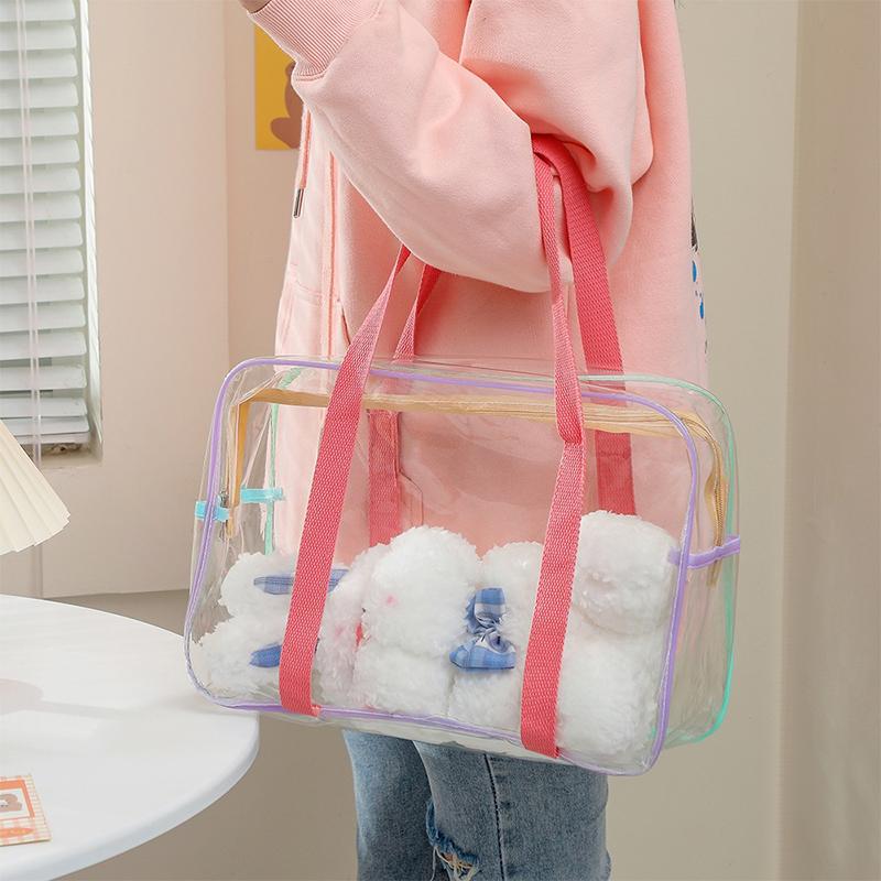 Simple Toiletry Bag Storage Bag Transparent Large Capacity Portable Travel