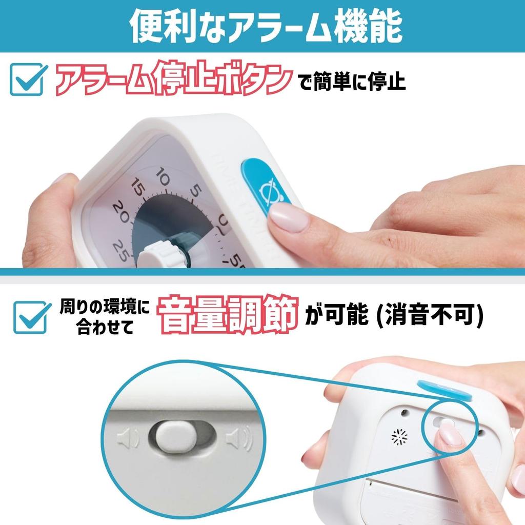 Použitý TIME TIMER PRO 9cm Pro Timer Časový management Učební časovač Autentický produkt 60minutový TTPA-M60-W