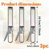 1pc New Non-slip Stainless Steel Can Opener Adjustable Bottle Opener Adjustable Multifunctional Stainless Steel Can Opener