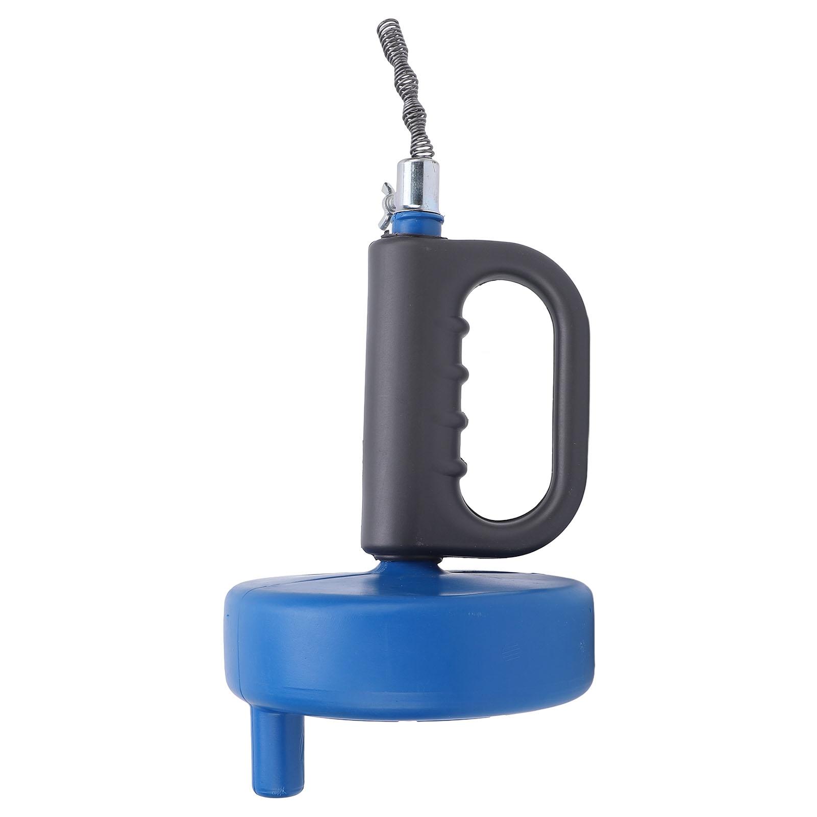 Auger Carbon Steel Heavy Duty Plumbing Snake Hair Clog Remover Drain Cleaner Tool for Bathroom Kitchen Tub Shower