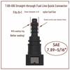 Automotive Fuel Line Quick Connector 7.89ID6 for Gasoline, Diesel, Methanol - Male & Female