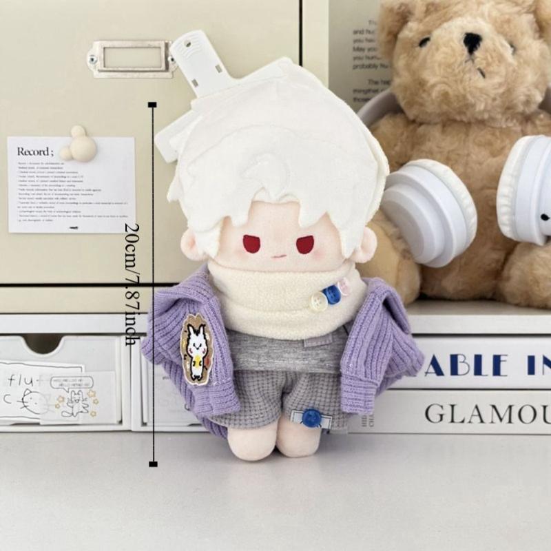 Playing House Style Cotton Doll's Clothes Cartoon T-shirt Plush Doll Clothes  Toy
