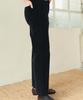 CHIQUITA Corduroy Bootcut Pants Black 250903Bk