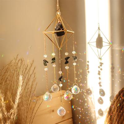 Hanging Sun Catcher Creative Light Catching Wind Chime Versatile Sun Catcher Wind Chime for Wedding Decoration