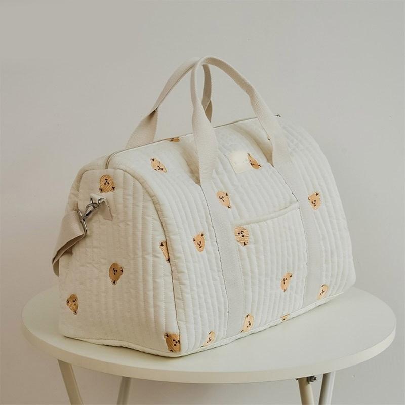 Multifunctional Mummy Bag Diaper Shoulder Bag Large Capacity for Baby Essential Stylish Modern Women Handbag