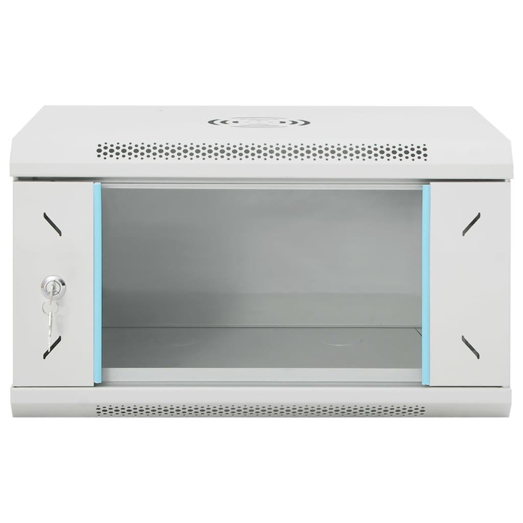 Vidaxl Ścienna Szafka Serwerowa 6U, 19", Ip20, 53X40X30 Cm