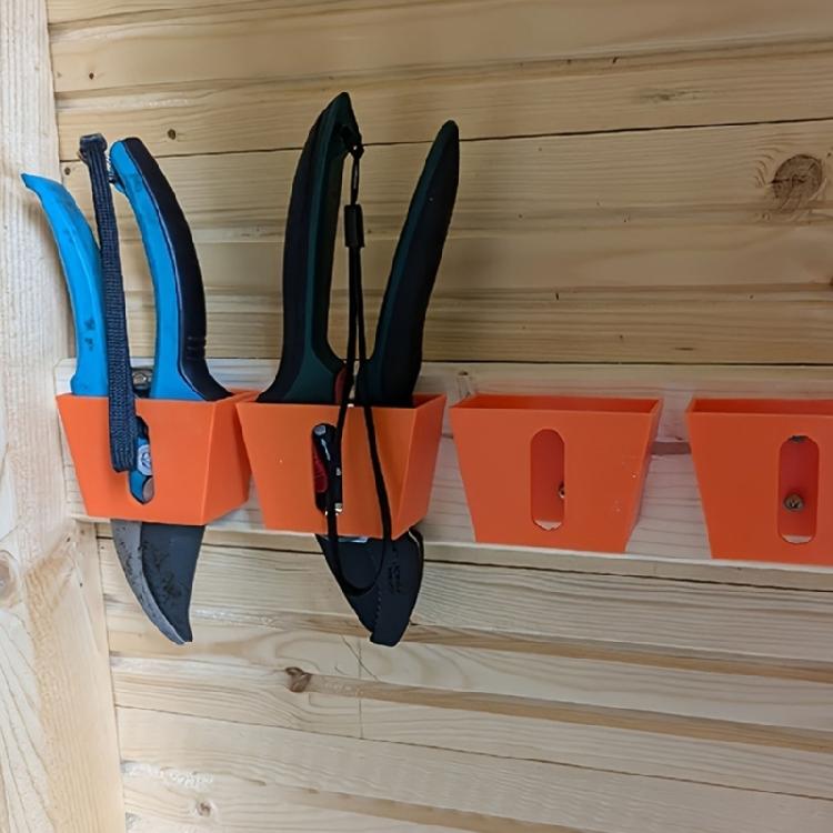 Bright Color Plastic 3D Print Tool Holder Brackets For Securing Tool And Small Items Without Clutter For Various Tool