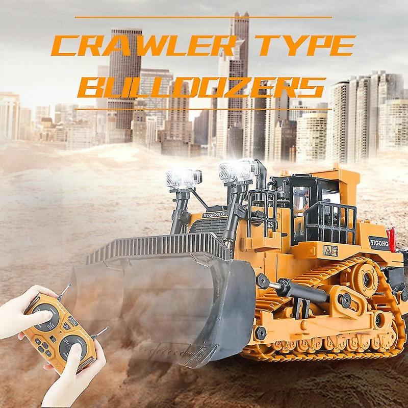 Remote Control Bulldozer Toys 1:24 Rc Trucks Remote Control Excavator For 4-15 Years Kids Birthday SXQ