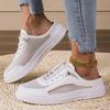 Womens Shoes White Sneakers Flat Casual Shoes Breathable Comfortable Women Slippers Shoe for Women Lace Up Women Vulcanize Shoes