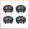 4 ks 60MM Znak na auto Krytky středů kol Kryty ráfků pro Hyundai Mistra Lafesta Elantra Accent IX35 I20 I30 Azera Sonata