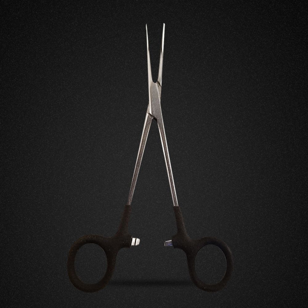 Fishing Straight Tip Clamps Fishing Forceps Hook Remover Fishing Locking Pliers Hemostatic Forceps