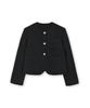 Brownyard W Tweed Jacket, Black
