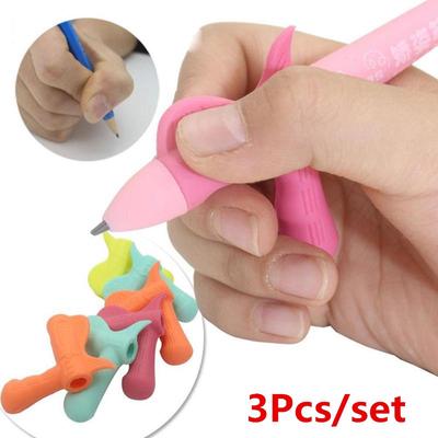 10Pcs Soft Foam Grip Pen Orthotics Topper Pencil Grip Practice Calligraphy